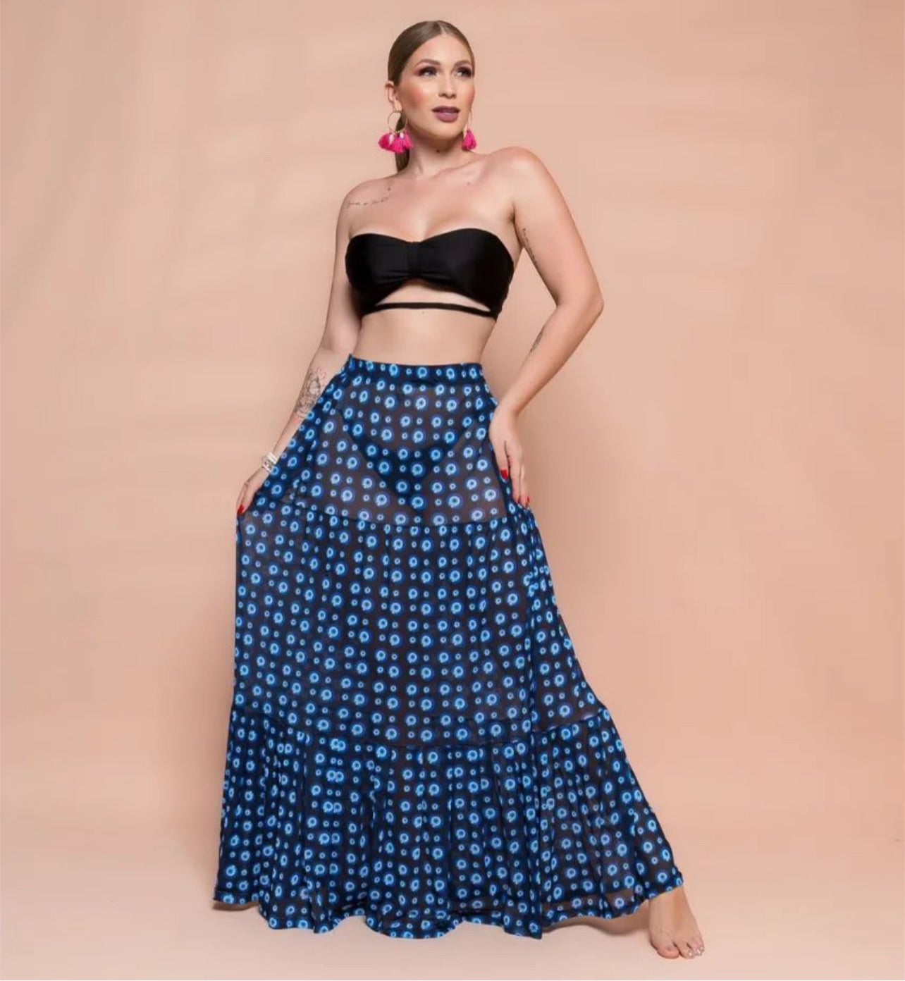 Evil Eye Cover Up Skirt