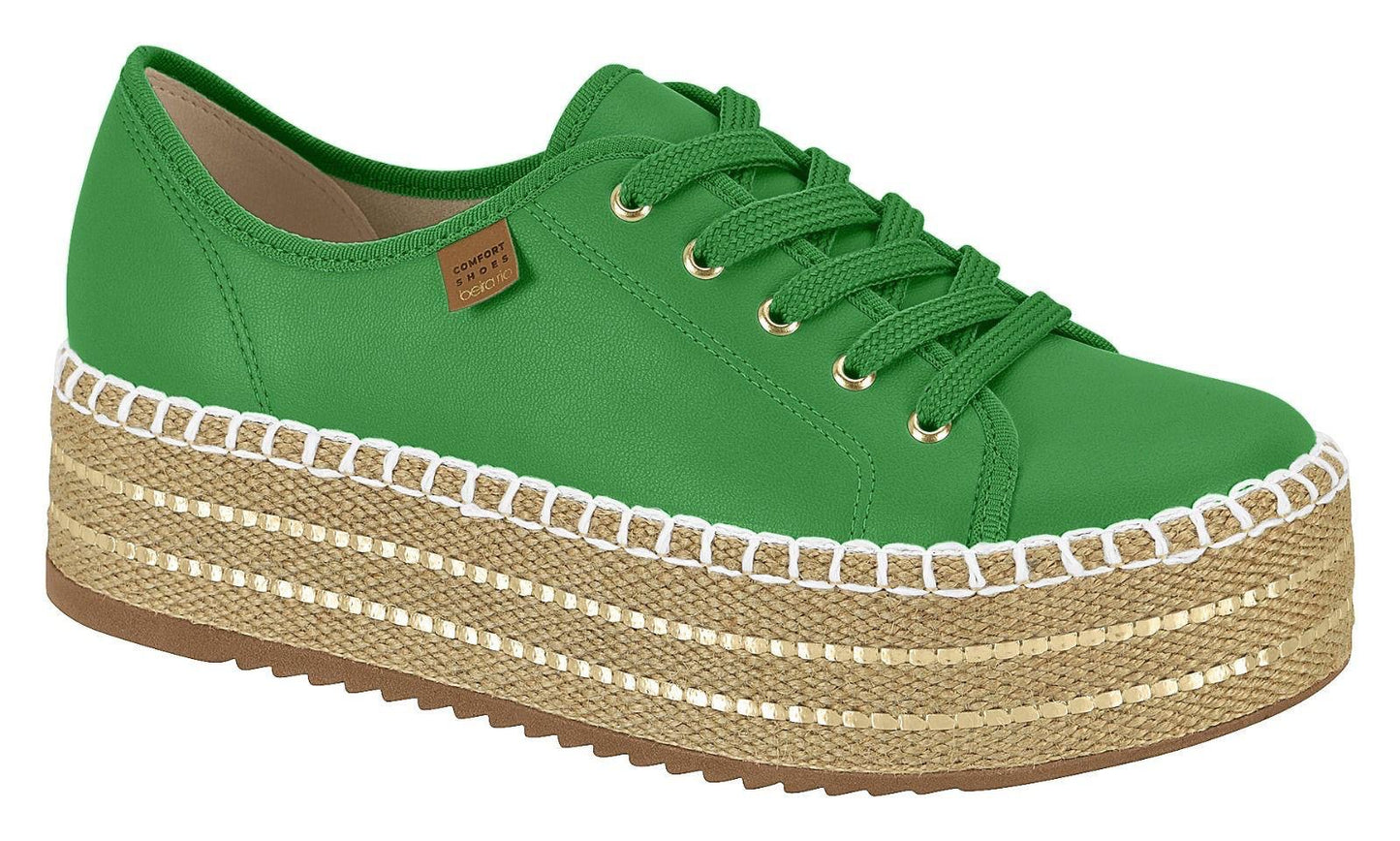 Green Espadrille Sneakers