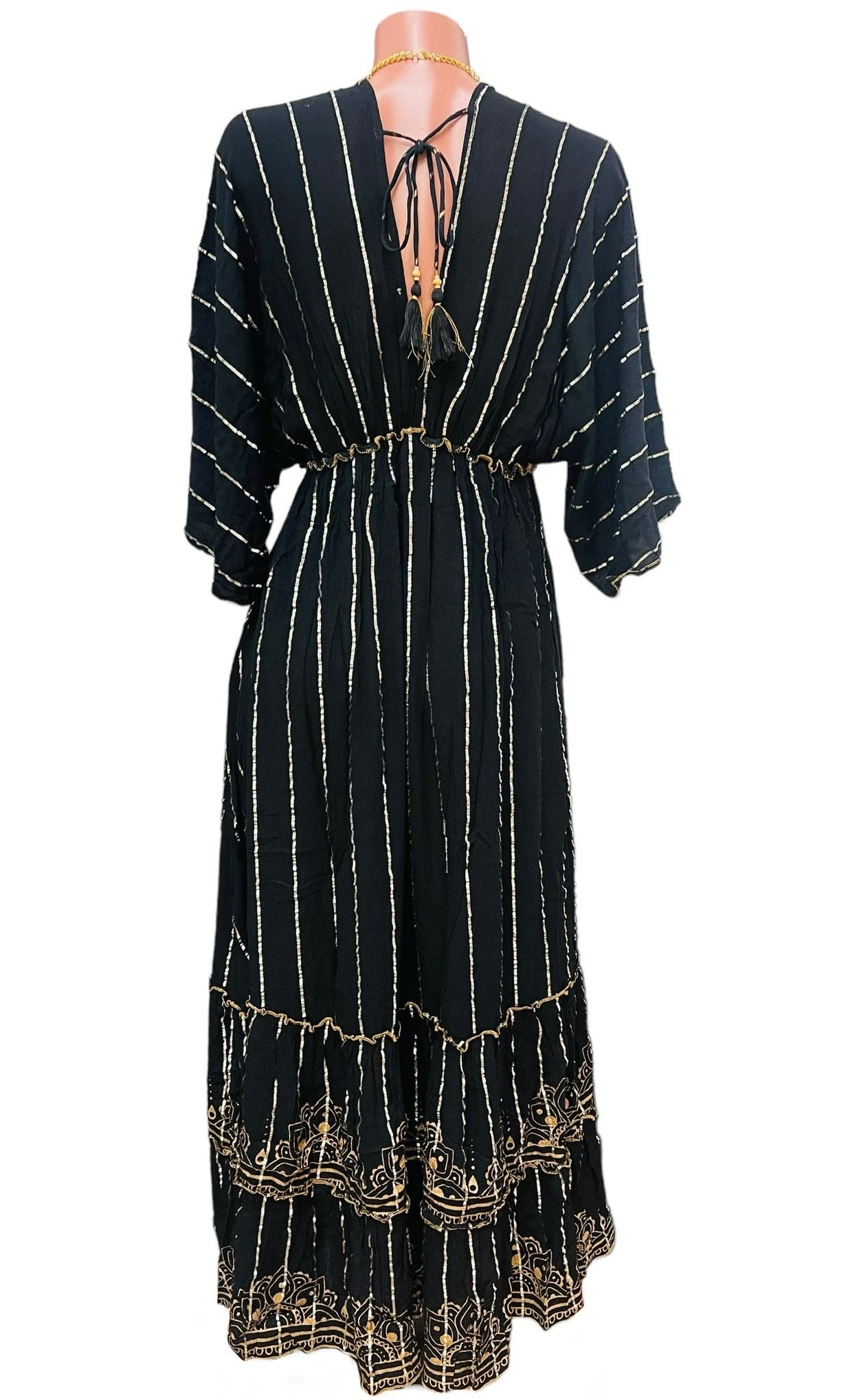 Amber Black Long Dress.