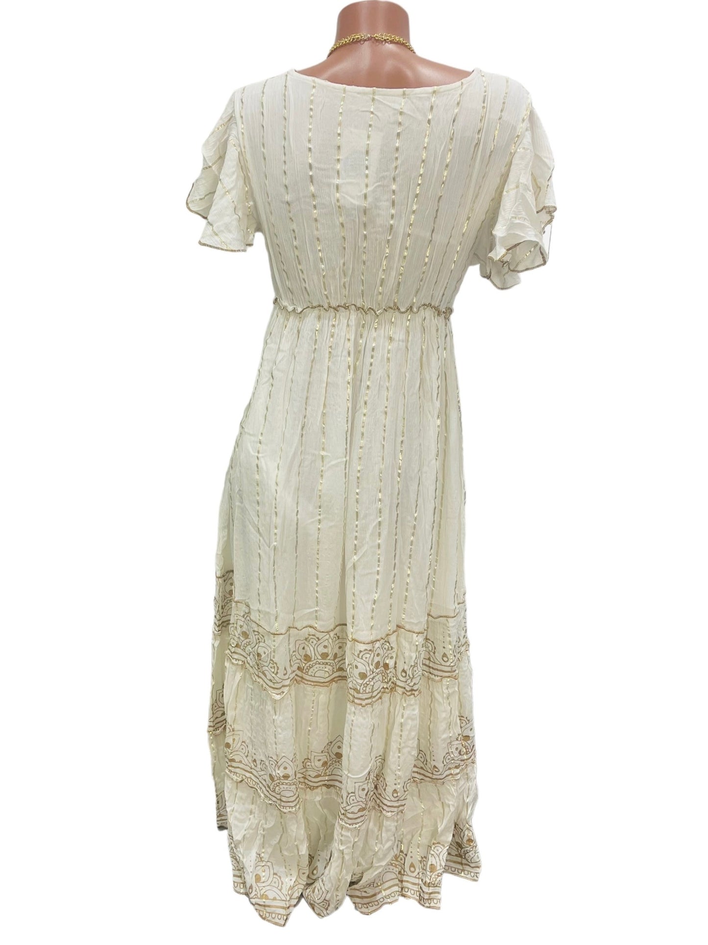 Bea White Long Dress.