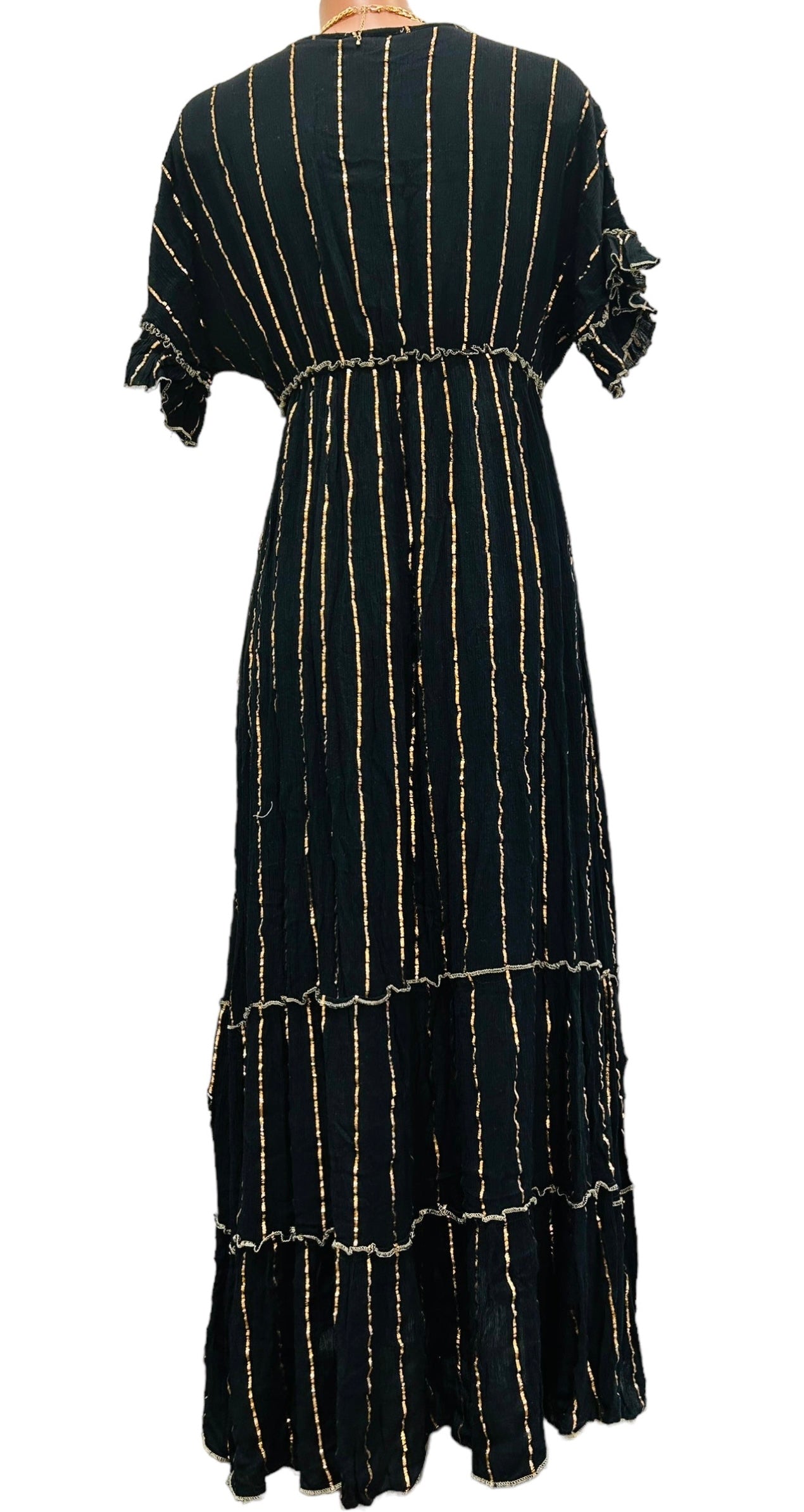 Sarah Black Long Dress.