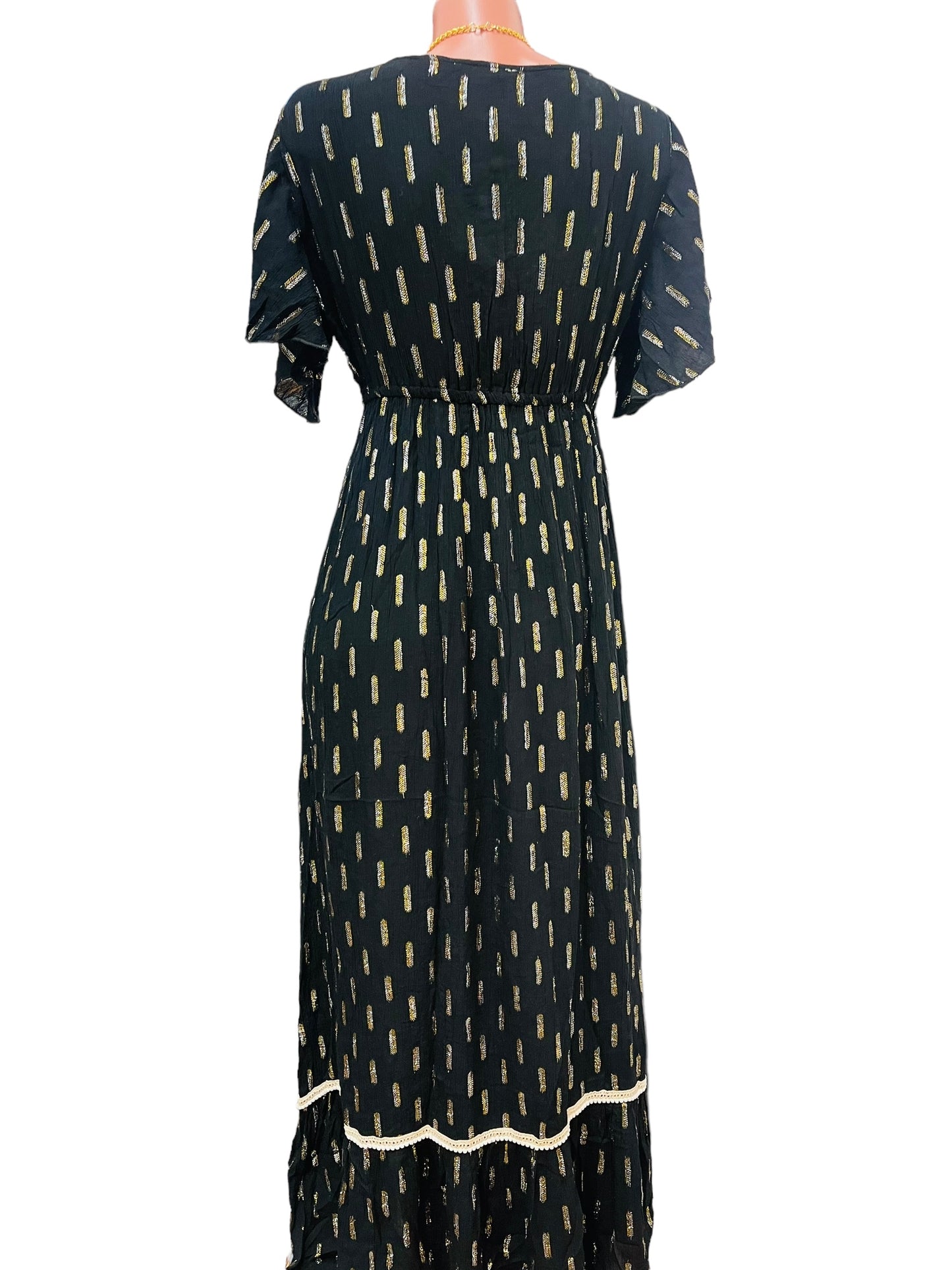 Isabelle Black Long Dress