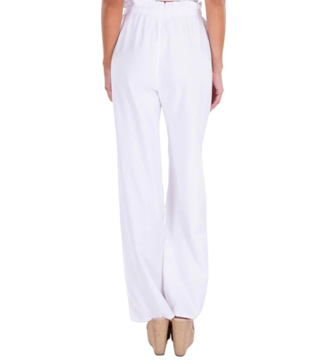 NW1446 - White Cotton Pants.