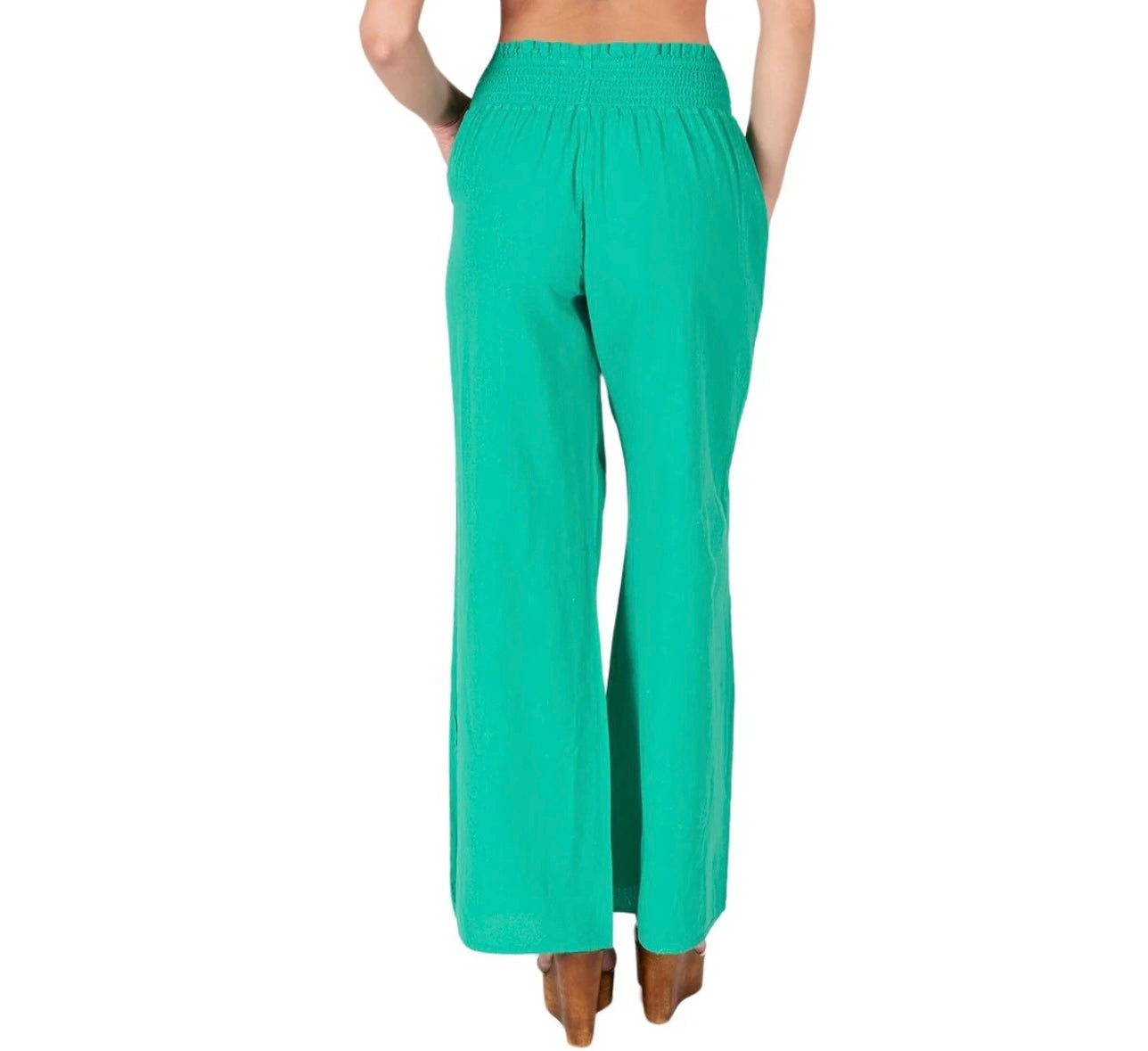 NW1672 - Green Cotton Pants